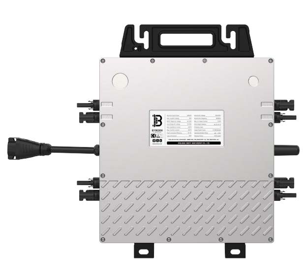 BYM2000-1 Single Channel Micro-inverter-600W - Image 1